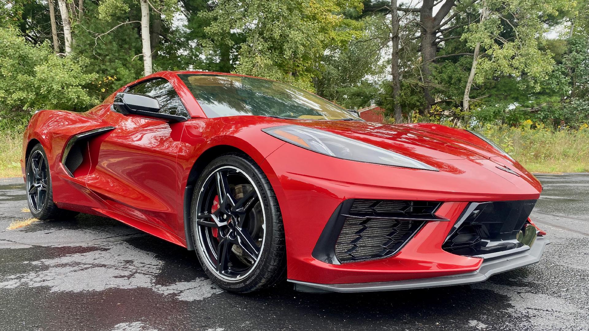 Used 2021 Chevrolet Corvette 3LT with VIN 1G1YC3D47M5105323 for sale in Clare, MI