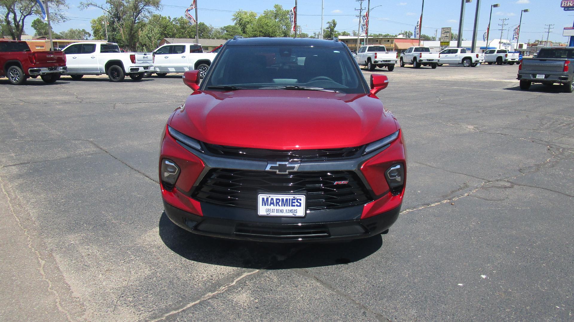 New 2024 Chevrolet Blazer RS FWD in Red for sale in GREAT BEND, Kansas -  24V12