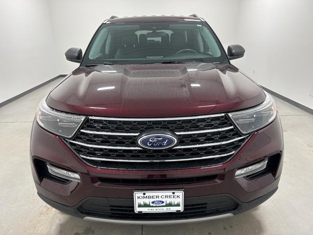 Used 2022 Ford Explorer XLT with VIN 1FMSK8DH1NGB16478 for sale in Pine River, Minnesota
