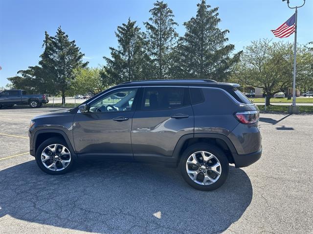 Used 2021 Jeep Compass Limited with VIN 3C4NJDCB0MT510557 for sale in Birch Run, MI