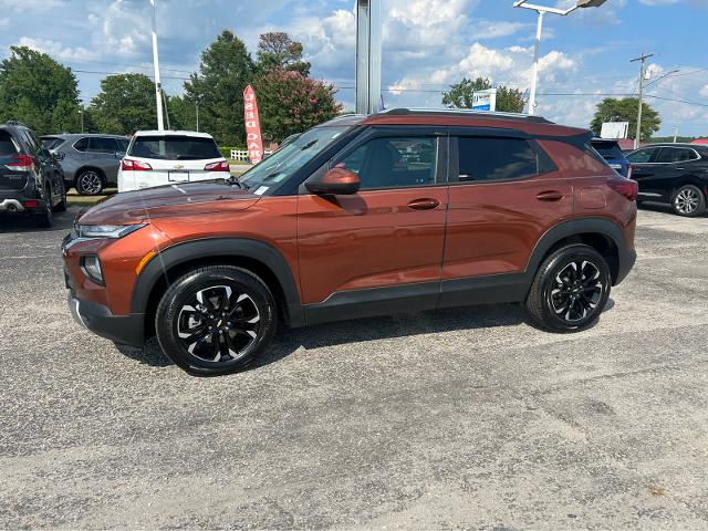 Used 2021 Chevrolet Trailblazer LT with VIN KL79MPSL4MB053772 for sale in Red Springs, NC