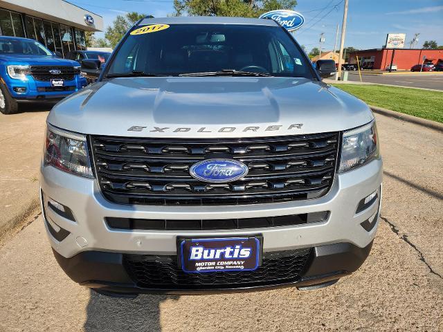 Certified 2017 Ford Explorer Sport with VIN 1FM5K8GT2HGC47114 for sale in Garden City, KS