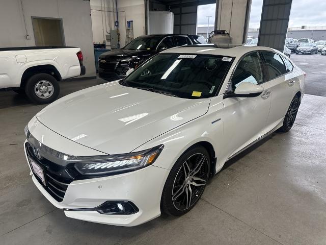 Certified 2022 Honda Accord Hybrid Touring with VIN 1HGCV3F94NA017523 for sale in Groveport, OH