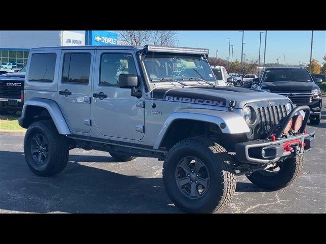 Used 2017 Jeep Wrangler Unlimited Rubicon Recon with VIN 1C4HJWFG9HL640774 for sale in Fenton, MO