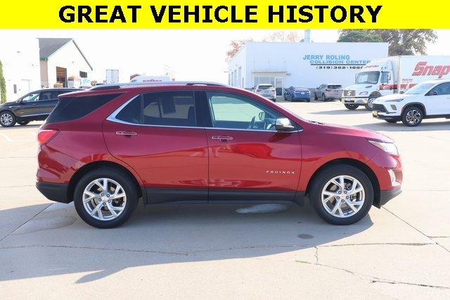 Used 2018 Chevrolet Equinox Premier with VIN 2GNAXVEV9J6124334 for sale in Waverly, IA