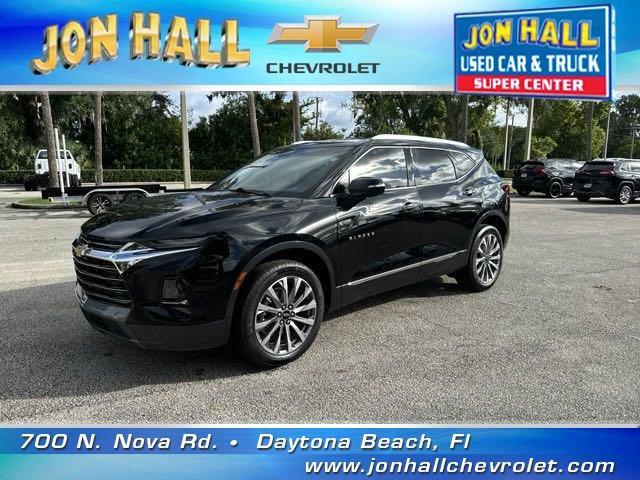 Certified 2022 Chevrolet Blazer Premier with VIN 3GNKBFRS4NS163865 for sale in Daytona Beach, FL