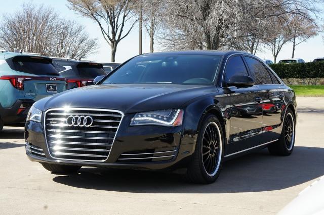 Used 2014 Audi A8 Base with VIN WAURGAFD4EN002506 for sale in Hughes Springs, TX