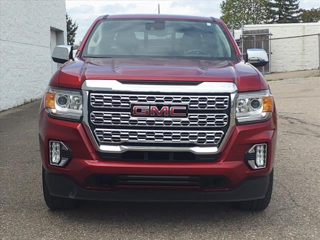 Certified 2021 GMC Canyon Denali with VIN 1GTG6EEN6M1230575 for sale in Plymouth, MI