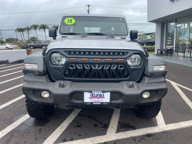 Used 2018 Jeep All-New Wrangler Unlimited Sport with VIN 1C4HJXDG0JW302970 for sale in Lihue, HI