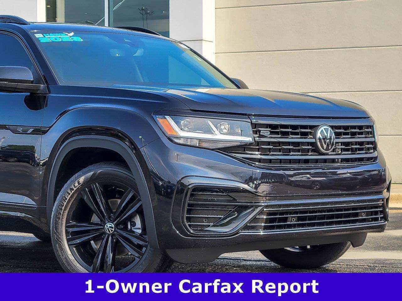 Used 2023 Volkswagen Atlas SEL R-Line Black with VIN 1V2SR2CA8PC553307 for sale in Joliet, IL