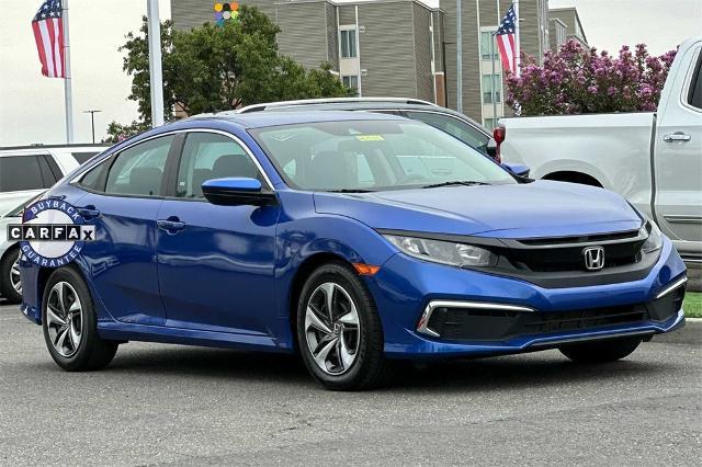 Used 2019 Honda Civic LX with VIN 19XFC2F67KE045195 for sale in Vacaville, CA