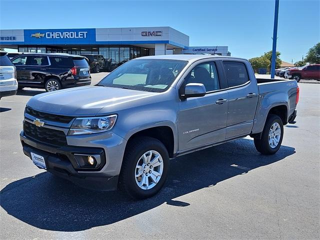 Used 2022 Chevrolet Colorado LT with VIN 1GCGTCEN2N1228451 for sale in Eastland, TX