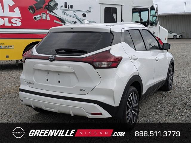 Used 2023 Nissan Kicks SV with VIN 3N1CP5CV0PL482613 for sale in Greenville, NC