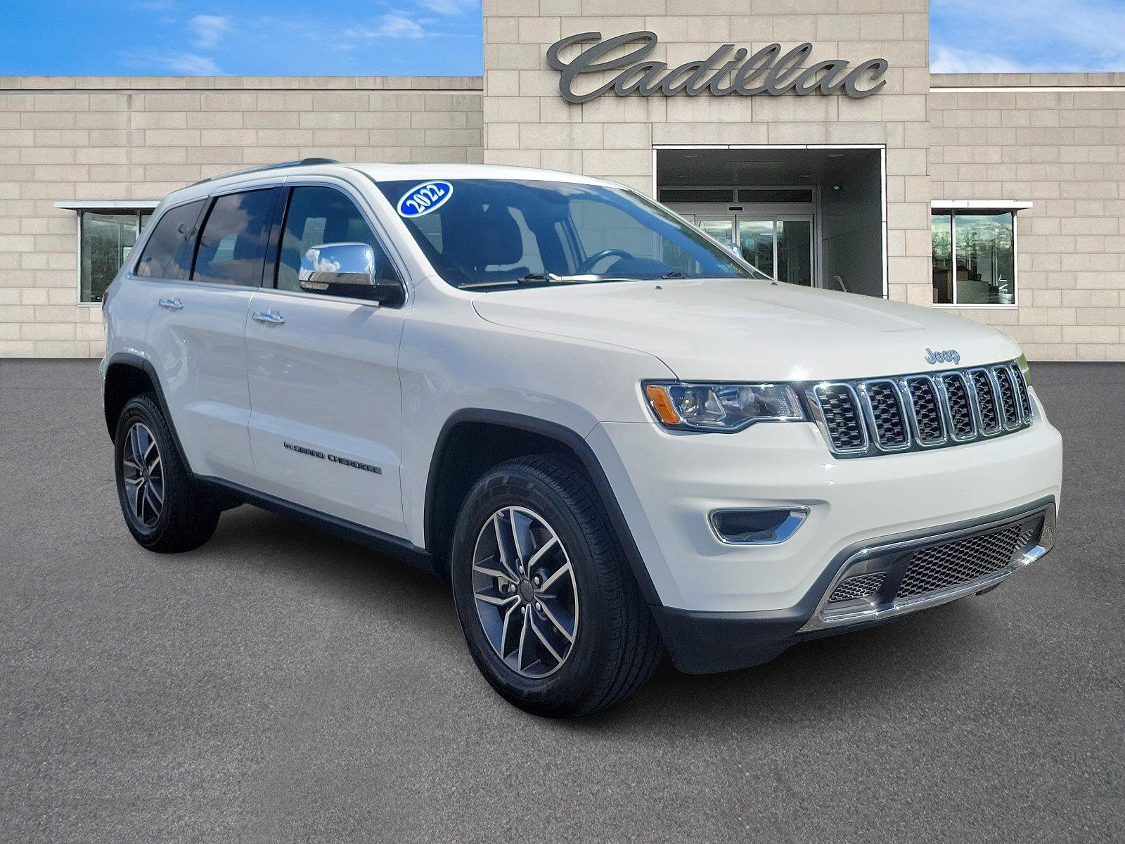 Used 2022 Jeep Grand Cherokee WK Limited with VIN 1C4RJFBG6NC110901 for sale in Plymouth Meeting, PA