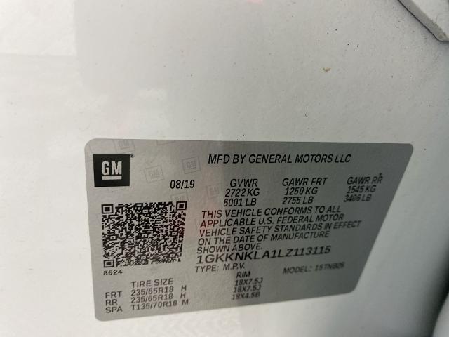 2020 GMC Acadia Vehicle Photo in ALLIANCE, OH 44601-4622