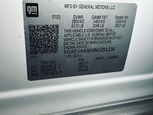 2021 Buick Enclave Vehicle Photo in MEDINA, OH 44256-9631