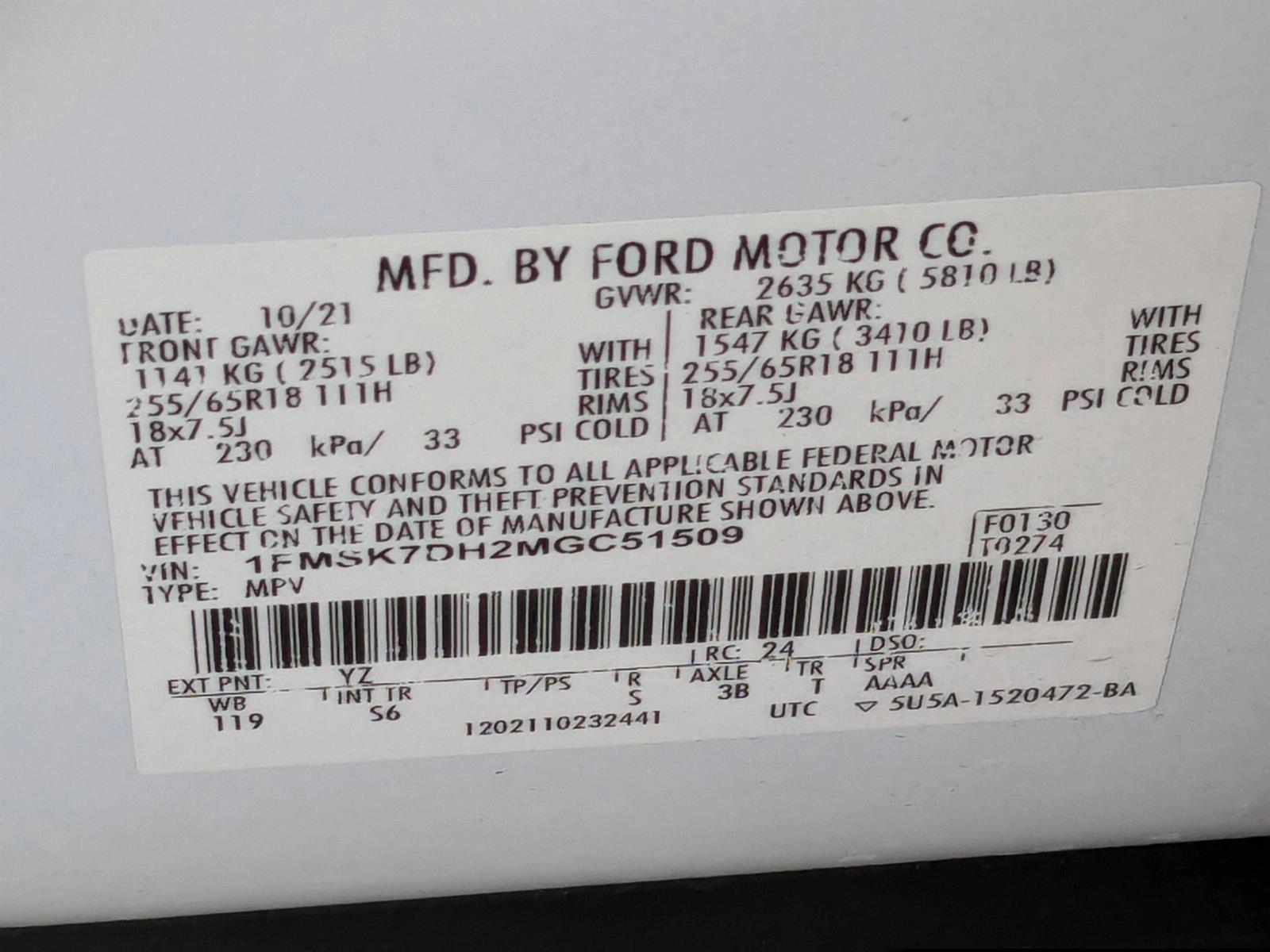 2021 Ford Explorer Vehicle Photo in Miami, FL 33015