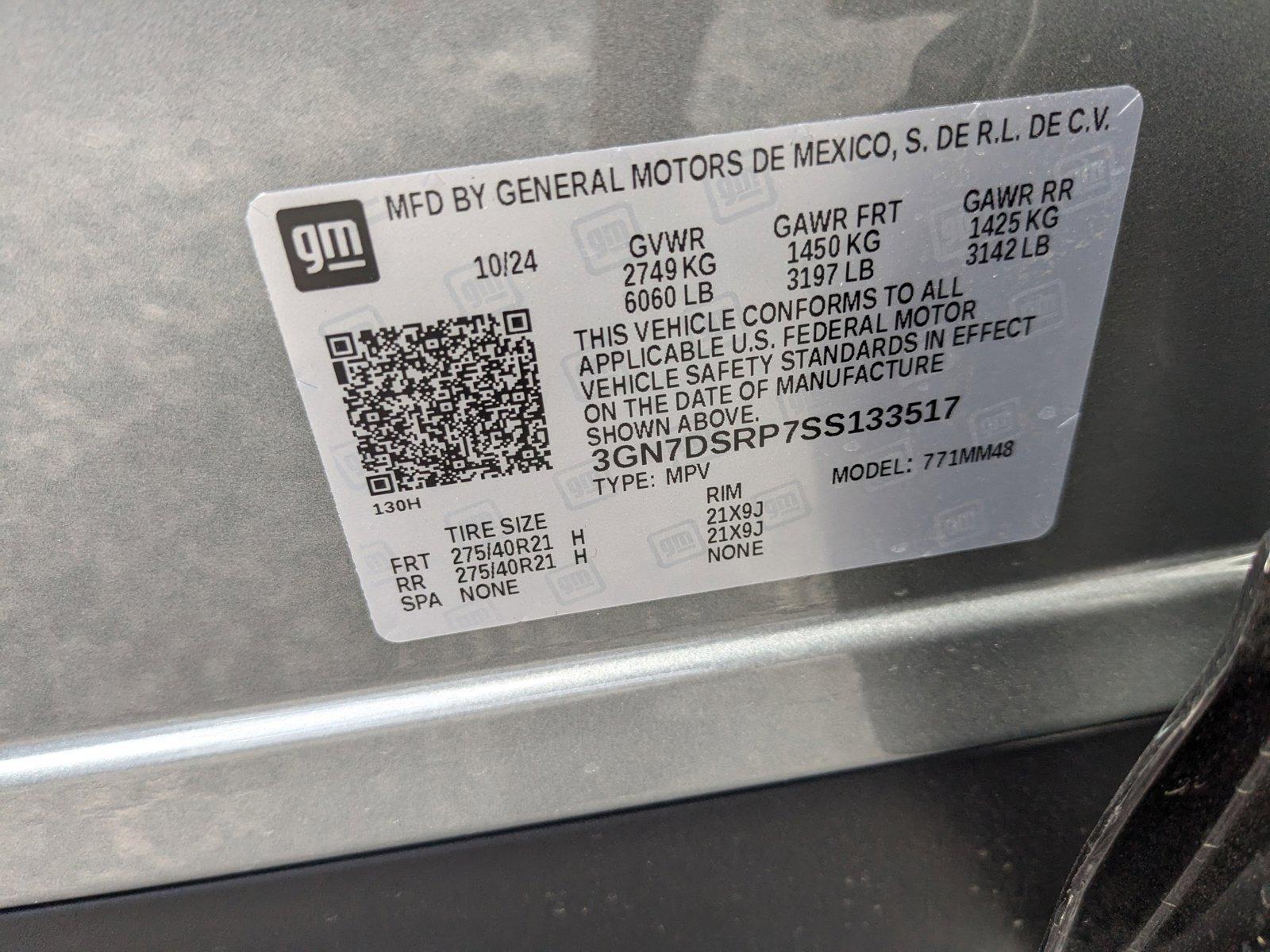 2025 Chevrolet Equinox EV Vehicle Photo in MIAMI, FL 33134-2699