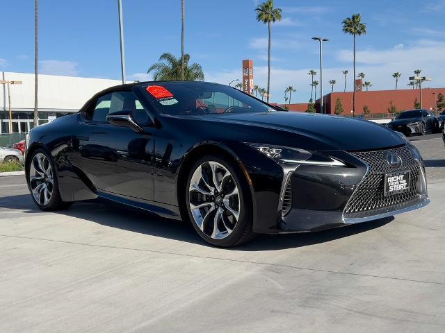 Certified 2021 Lexus LC 500 with VIN JTHKPAAY4MA102317 for sale in Tustin, CA