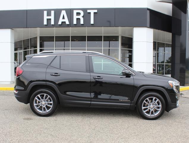 Used 2024 GMC Terrain SLT with VIN 3GKALVEG0RL160754 for sale in West Branch, MI