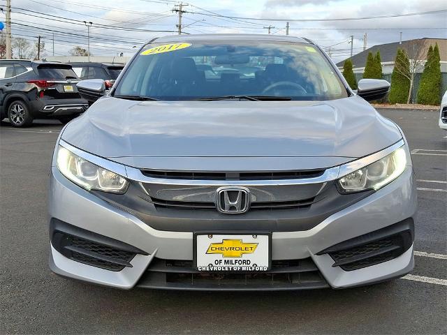 Used 2017 Honda Civic LX with VIN 2HGFC2F57HH544827 for sale in Milford, CT