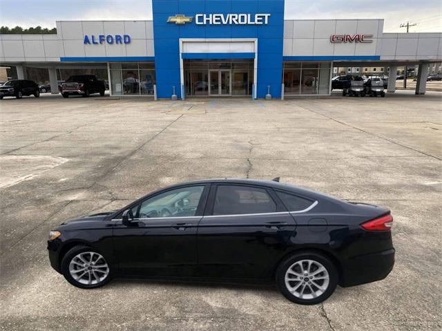 Used 2019 Ford Fusion SE with VIN 3FA6P0HD2KR276007 for sale in Leesville, LA