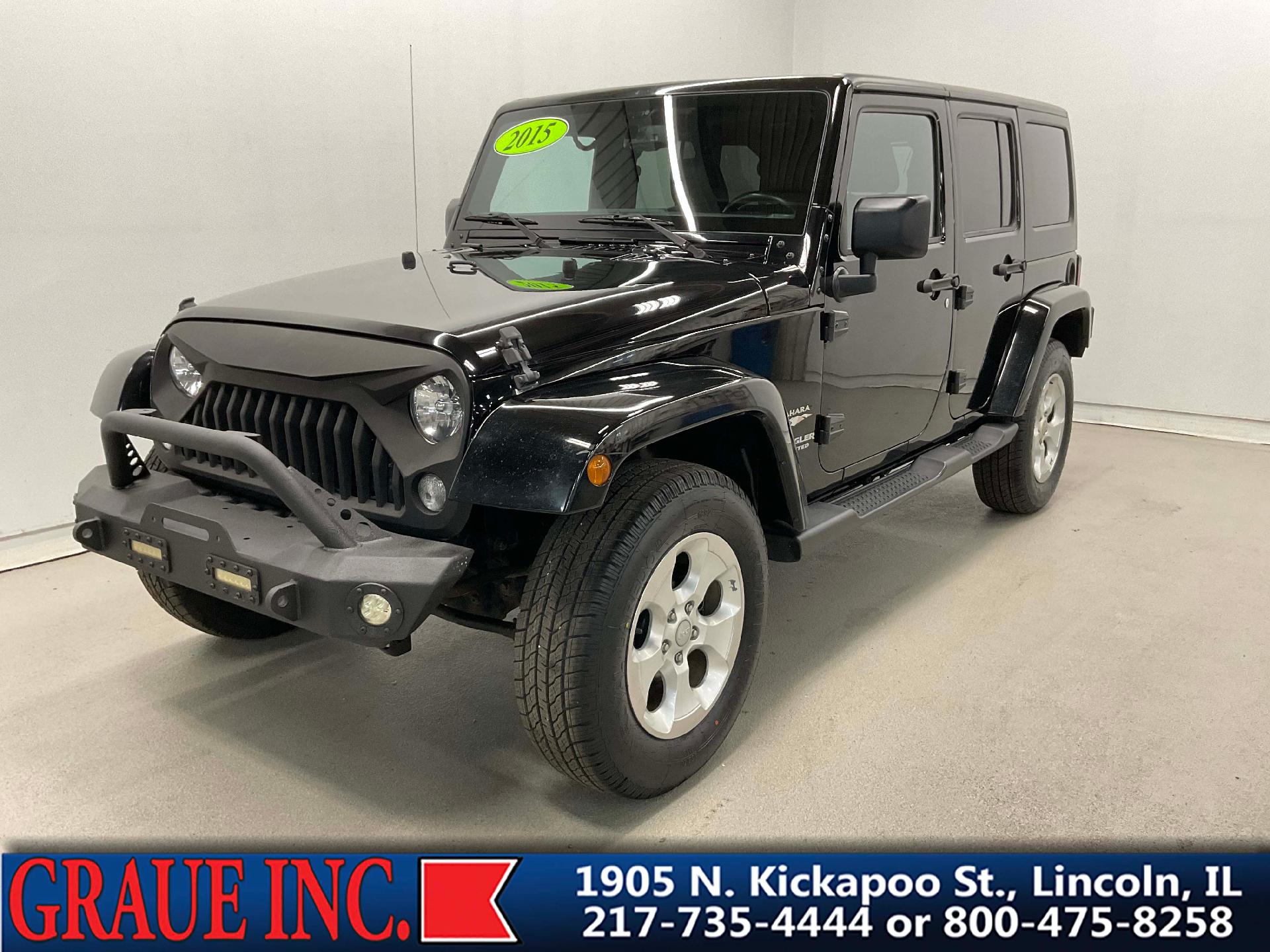 2015 Jeep Wrangler Unlimited Vehicle Photo in LINCOLN, IL 62656-1364