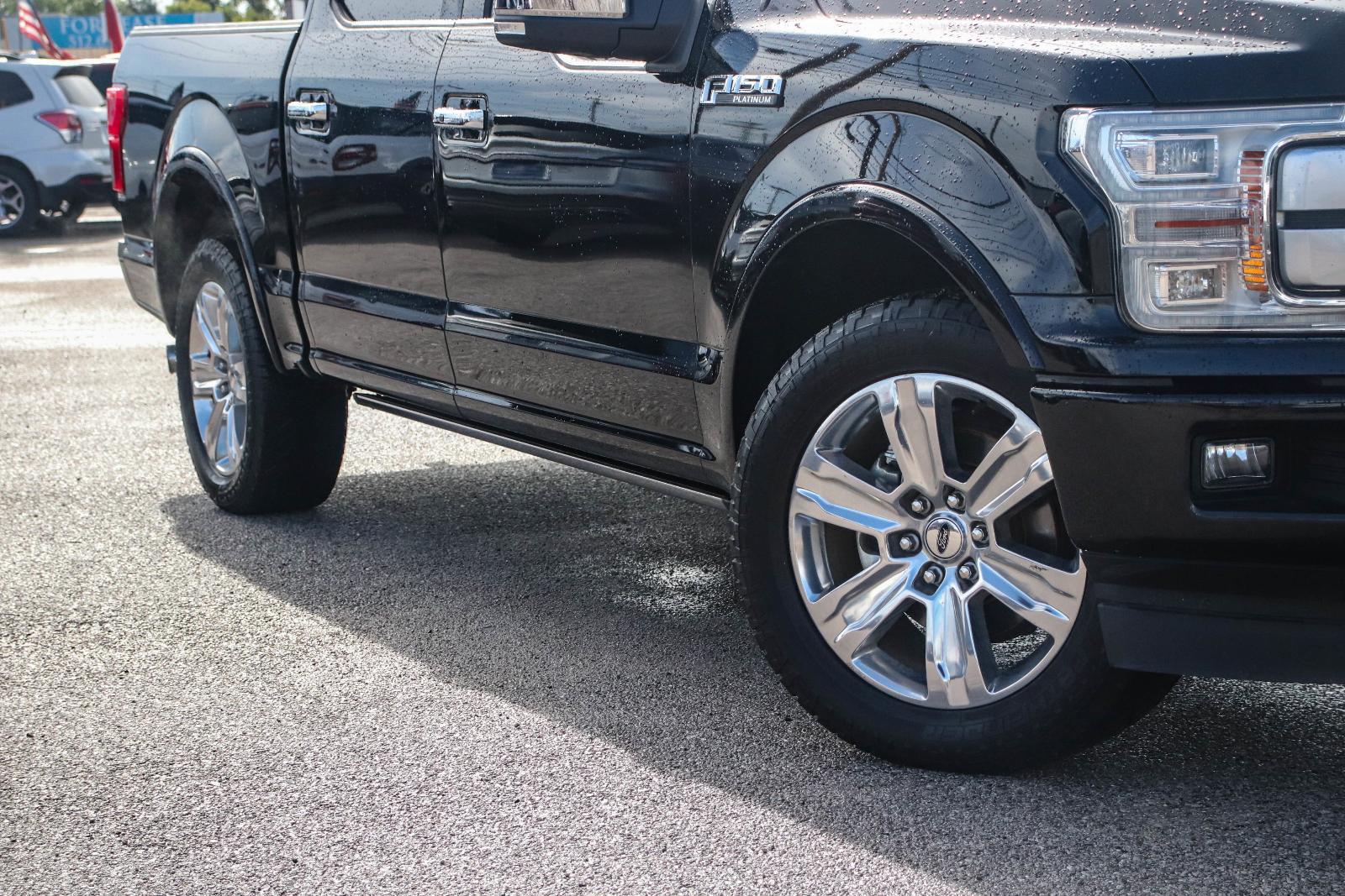 Certified 2019 Ford F-150 Platinum with VIN 1FTEW1C48KFC11150 for sale in Austin, TX