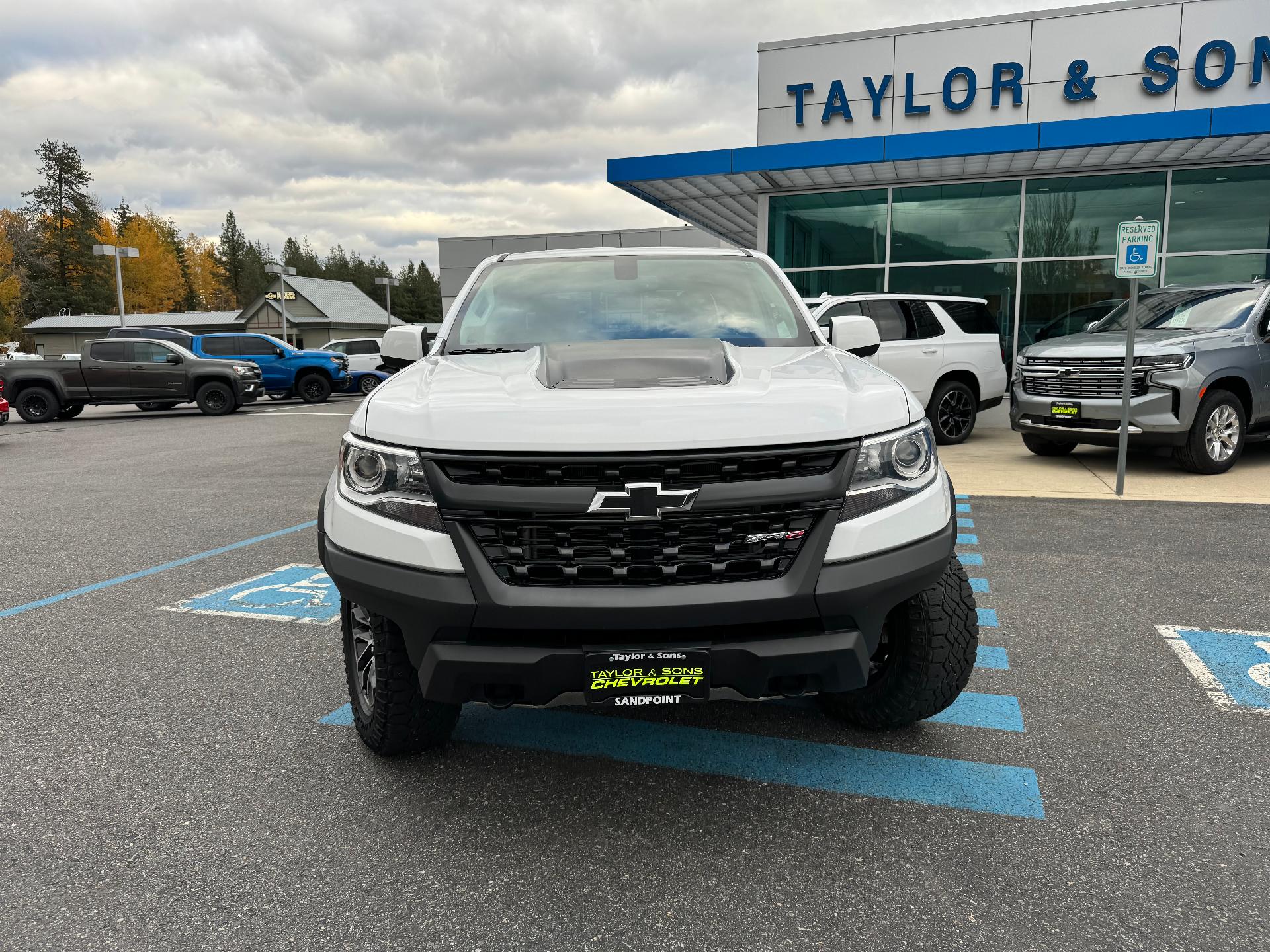 Used 2020 Chevrolet Colorado ZR2 with VIN 1GCGTEEN9L1219951 for sale in Ponderay, ID