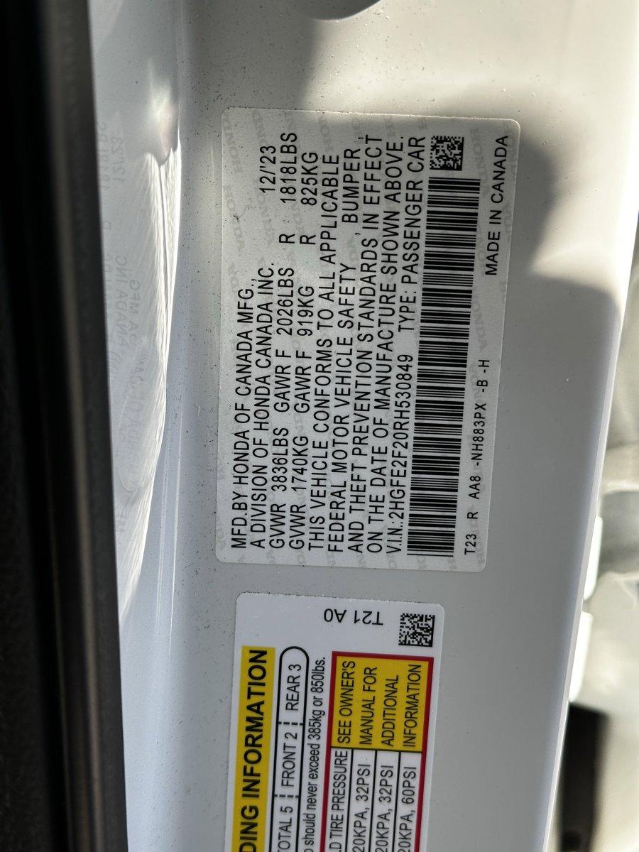 2024 Honda Civic Sedan Vehicle Photo in Hollywood, FL 33021