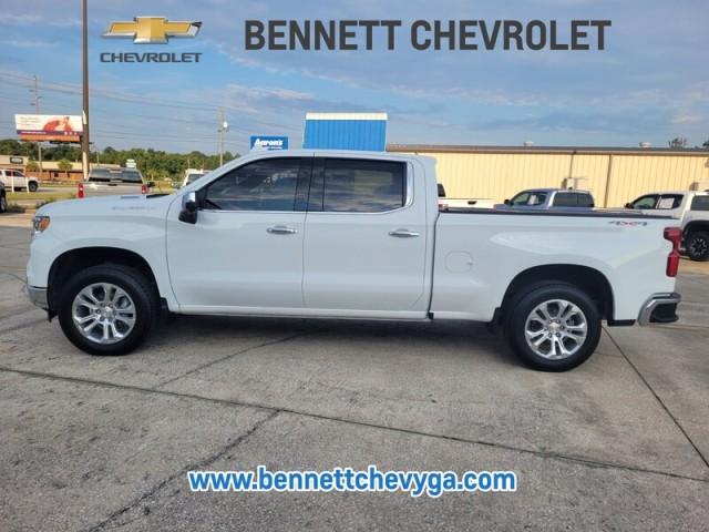 Used 2023 Chevrolet Silverado 1500 LTZ with VIN 1GCUDGE88PZ321335 for sale in Kingsland, GA