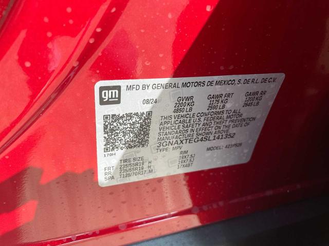 2025 Chevrolet Equinox Vehicle Photo in THOMPSONTOWN, PA 17094-9014