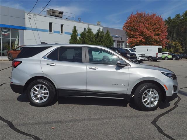 Used 2022 Chevrolet Equinox LT with VIN 2GNAXUEV1N6113487 for sale in Somersworth, NH