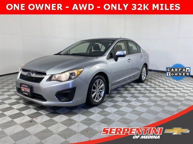 2012 Subaru Impreza Sedan Vehicle Photo in MEDINA, OH 44256-9001