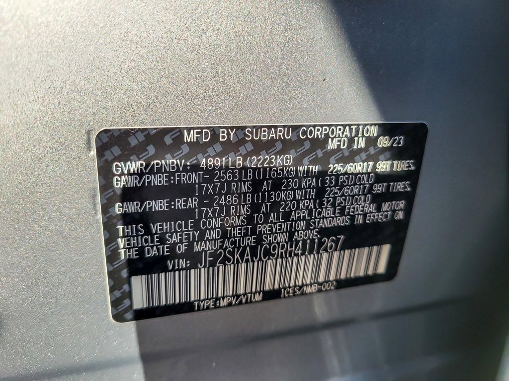 2024 Subaru Forester Vehicle Photo in Plainfield, IL 60586