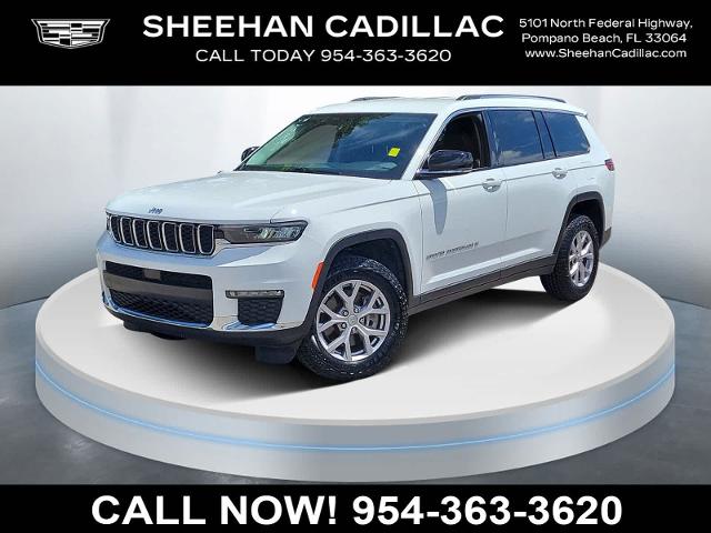 2022 Jeep Grand Cherokee L Vehicle Photo in POMPANO BEACH, FL 33064-7091