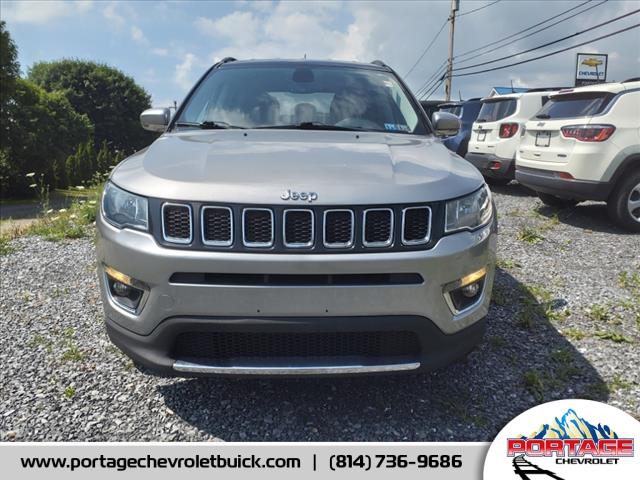 Used 2020 Jeep Compass Limited with VIN 3C4NJDCB0LT193779 for sale in Portage, PA