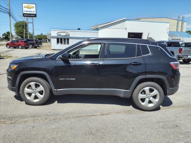 Used 2018 Jeep Compass Latitude with VIN 3C4NJDBB9JT147205 for sale in Arcade, NY