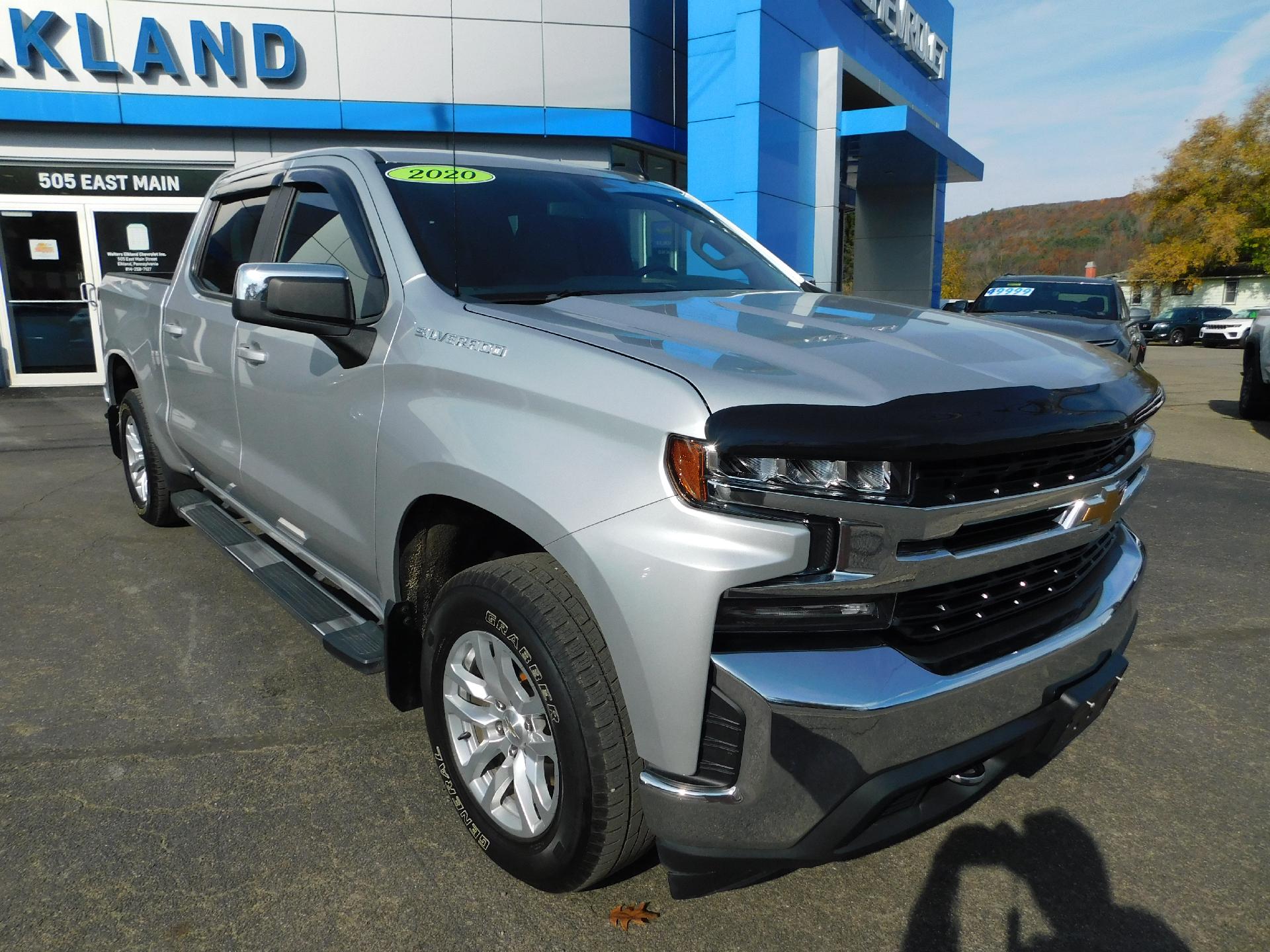 Used 2020 Chevrolet Silverado 1500 LT with VIN 3GCUYDED0LG131085 for sale in Elkland, PA