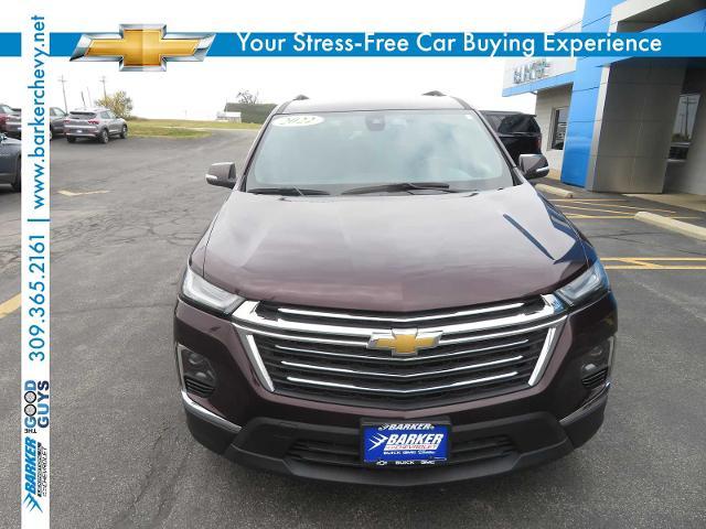 Used 2022 Chevrolet Traverse 3LT with VIN 1GNERHKW1NJ174728 for sale in Lexington, IL