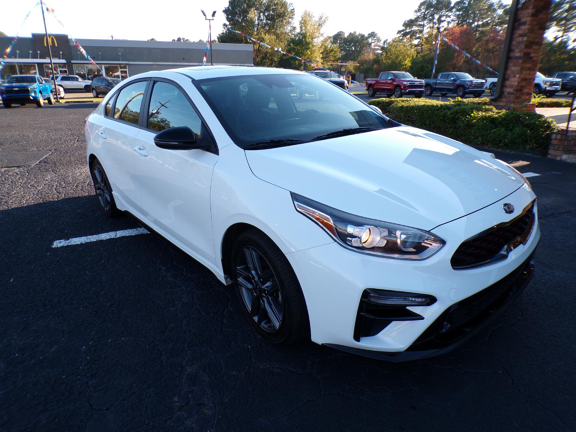 Used 2021 Kia Forte GT-Line with VIN 3KPF34AD8ME351097 for sale in Springhill, LA