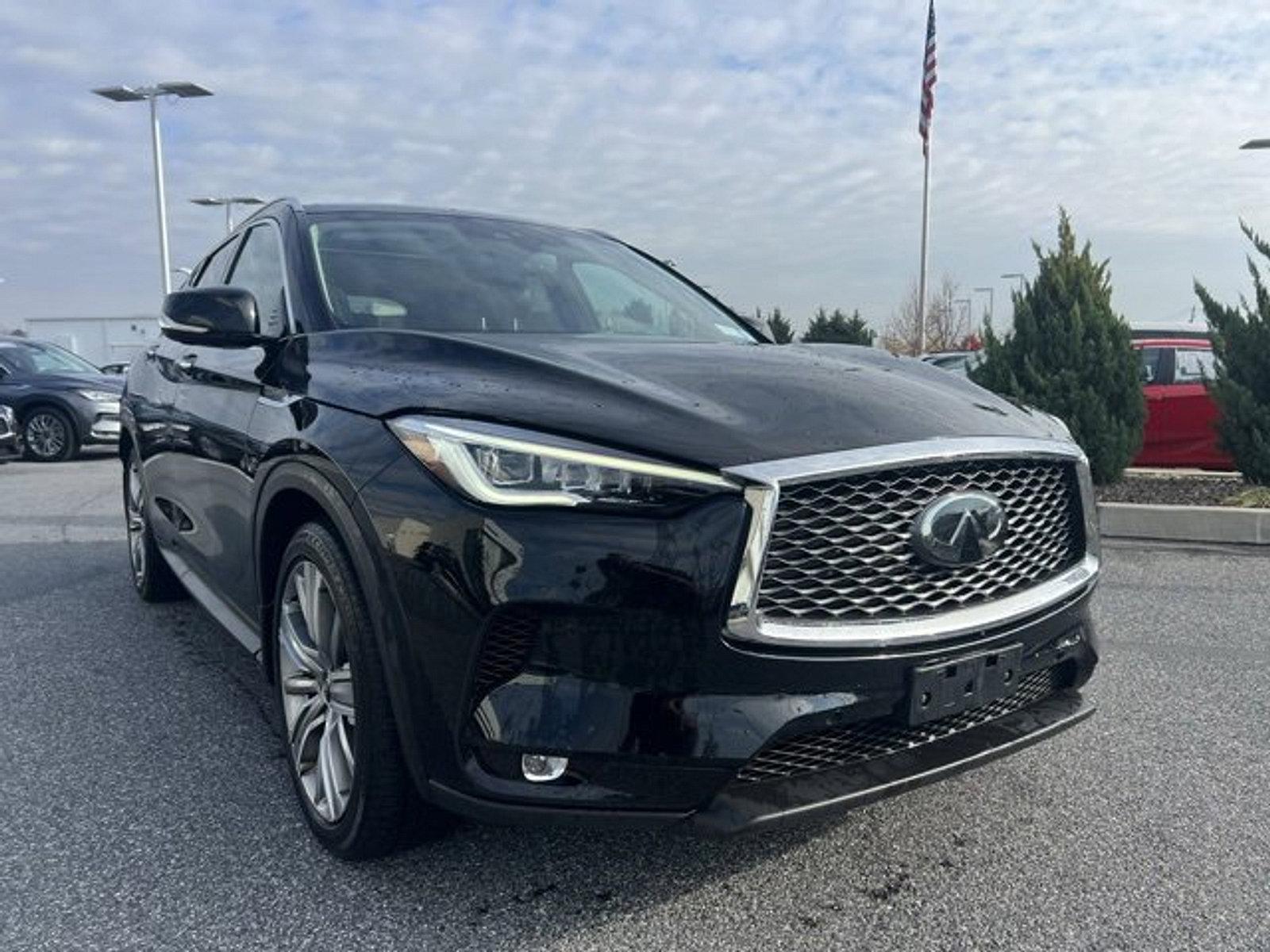 Used 2021 INFINITI QX50 Sensory with VIN 3PCAJ5CBXMF117264 for sale in Mechanicsburg, PA