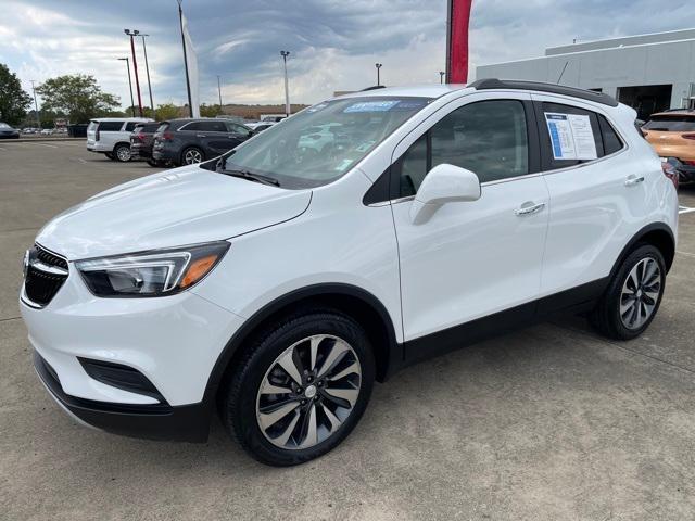 Certified 2022 Buick Encore Preferred with VIN KL4CJESM7NB547974 for sale in Zanesville, OH