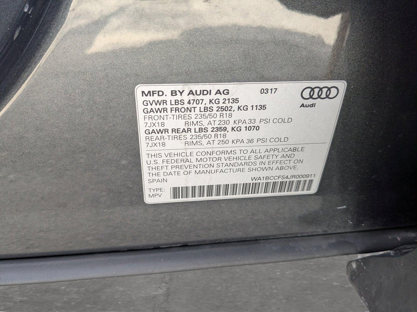 2018 Audi Q3 Vehicle Photo in MIAMI, FL 33134-2699