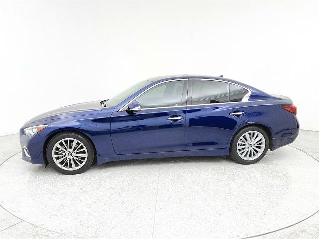 Certified 2023 INFINITI Q50 LUXE with VIN JN1EV7BP6PM511454 for sale in Grapevine, TX