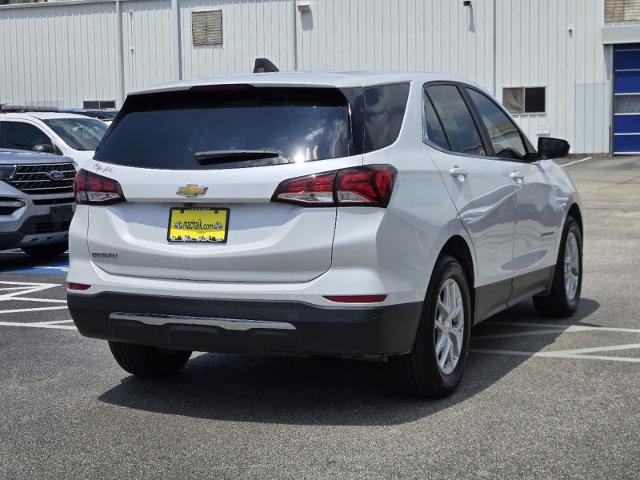 Used 2022 Chevrolet Equinox LT with VIN 3GNAXKEV6NL214296 for sale in Houston, TX