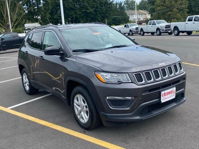 Used 2019 Jeep Compass Sport with VIN 3C4NJCAB8KT848086 for sale in Thurmont, MD