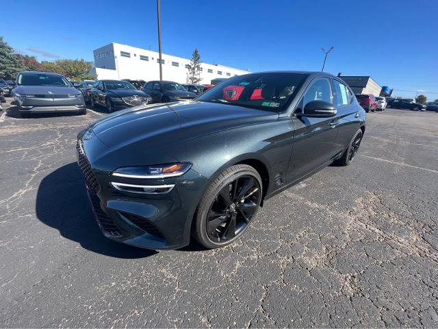 Certified 2023 GENESIS G70 Standard with VIN KMTG34TA6PU112162 for sale in Wexford, PA