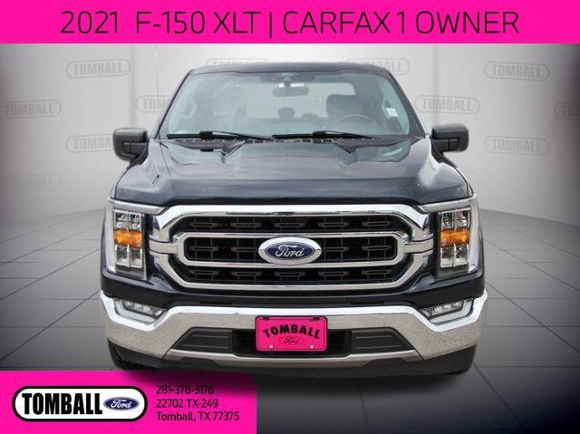 Certified 2021 Ford F-150 XLT with VIN 1FTEW1CP4MKD68954 for sale in Tomball, TX