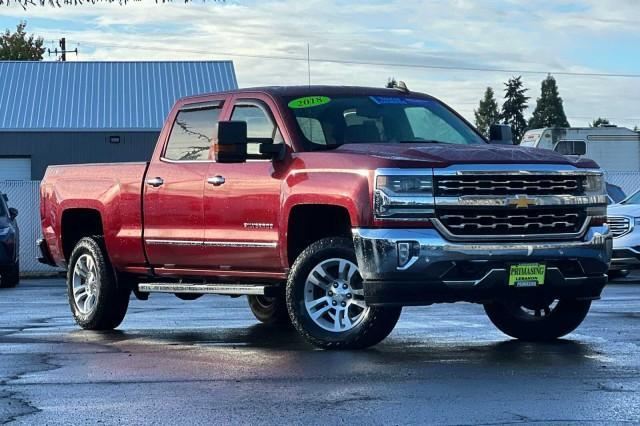 Used 2018 Chevrolet Silverado 1500 LTZ with VIN 3GCUKSEC5JG157806 for sale in Lebanon, OR